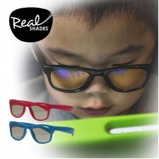 Real Shades Screen Shades for Youth - Ages 2+, Unbreakable. Blue Light, Reduce Eye Strain